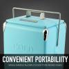 imagePepsi 14Quart Small Cooler  Retro Vintage Classic Style Hard Metal Beverage Cooler for Camping Beach Picnic Pepsi Heritage EditionTurquoise