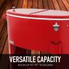 imagePermasteel Outdoor Patio Cooler with Wheels and Handles