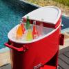 imagePermasteel Outdoor Patio Cooler with Wheels and Handles