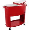 imagePermasteel Outdoor Patio Cooler with Wheels and Handles
