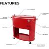 imagePermasteel Outdoor Patio Cooler with Wheels and Handles