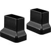 imagePermasteel PP20006AM Gas Grill Leg Extensions for PG40406SOL and PG40406S0L1 2 Pack Black