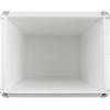 imagePermasteel Retro Vintage 14Qt Portable Ice Chest Hard Metal Beverage Cooler Personal Cooler for Camping Beach Picnic Classic Style WhitePepsi White
