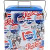 imagePepsi 14Quart Small Cooler  Retro Vintage Classic Style Hard Metal Beverage Cooler for Camping Beach Picnic Pepsi Heritage EditionPepsi Heritage Edition