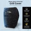 imagePermasteel 3Burner Propane Gas Grill 30000 BTUs BBQ Grill with Cast Iron Grates Foldable Side Tables ampamp Tool Hooks Outdoor Grill AzureAzure