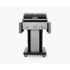imagePermasteel 3Burner Propane Gas Grill 30000 BTUs BBQ Grill with Cast Iron Grates Foldable Side Tables ampamp Tool Hooks Outdoor Grill AzureBlack
