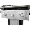 imagePermasteel 3Burner Propane Gas Grill 30000 BTUs BBQ Grill with Cast Iron Grates Foldable Side Tables ampamp Tool Hooks Outdoor Grill AzureBlack