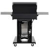 imagePermasteel 3Burner Propane Gas Grill 30000 BTUs BBQ Grill with Cast Iron Grates Foldable Side Tables ampamp Tool Hooks Outdoor Grill AzureBlack