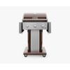 imagePermasteel 3Burner Propane Gas Grill 30000 BTUs BBQ Grill with Cast Iron Grates Foldable Side Tables ampamp Tool Hooks Outdoor Grill AzureMocha