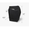 imagePermasteel Grill Cover for Outdoor Grill 33 Inch Waterproof Weather UV and FadeResistant Universal Heavy Duty Barbecue Grill Cover for Propane Gas Grills 33 Wide TanBlack