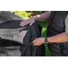 imagePermasteel Grill Cover for Outdoor Grill 33 Inch Waterproof Weather UV and FadeResistant Universal Heavy Duty Barbecue Grill Cover for Propane Gas Grills 33 Wide TanBlack