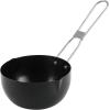 imagePermasteel PA12004AM Silicone Sauce Bowl Basting Brush Regular Black and Stainless Steel