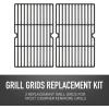 imagePermasteel PP20403BCGAM OEM Part Replacement Cooking Grates Fits Kenmore 4 Burner BBQ Grills Cast Iron Set of 23 Burner
