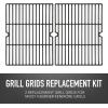 imagePermasteel PP20403BCGAM OEM Part Replacement Cooking Grates Fits Kenmore 4 Burner BBQ Grills Cast Iron Set of 2Set of 2