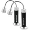 imagePermasteel Magnetic Grill Light  2Pack Outdoor BBQ Grill Light Bright LEDs Flexible Gooseneck PA12002AM Compact Outside Lighting for Gas Grills Black