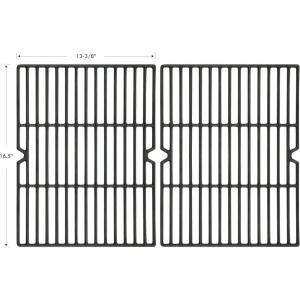 imagePermasteel PP20403BCGAM OEM Part Replacement Cooking Grates Fits Kenmore 4 Burner BBQ Grills Cast Iron Set of 24 Burner