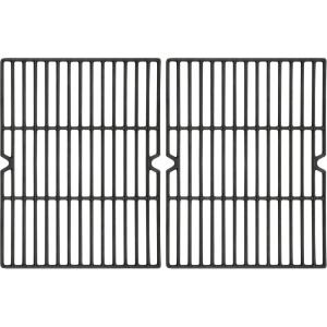 imagePermasteel PP20403BCGAM OEM Part Replacement Cooking Grates Fits Kenmore 4 Burner BBQ Grills Cast Iron Set of 2Set of 2