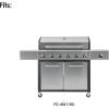 imagePermasteel PP20600CRAM Propane to Natural Gas Conversion Kit for Kenmore 6 Burner GrillsKenmore Grills 6 Burner