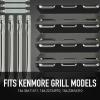 image:imagePermasteel PP20401ABHAM 4 Grill Replacement Parts Burners and Flame Tamers Included Size 15 1 Heat diffusers14 Long Wide Carry Over Tubes7 18 x 78 Black