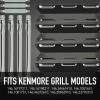 image:imagePermasteel PP20401BBHAM 4 Grill Replacement Parts Burners and Flame Tamers Included Black