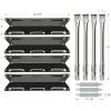 image:imagePermasteel PP20401ABHAM 4 Grill Replacement Parts Burners and Flame Tamers Included Size 15 1 Heat diffusers14 Long Wide Carry Over Tubes7 18 x 78 Black