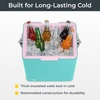 image:imagePermasteel 14Qt Portable Beverage Cooler for Camping Beach PicnicMint