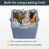 image:imagePermasteel 14Qt Portable Beverage Cooler for Camping Beach PicnicNavy