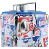 image:imagePermasteel 14Qt Portable Beverage Cooler for Camping Beach PicnicPepsi Heritage Edition