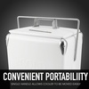 image:imagePermasteel 14Qt Portable Beverage Cooler for Camping Beach PicnicWhite