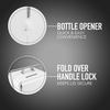 image:imagePermasteel 14Qt Portable Beverage Cooler for Camping Beach PicnicWhite
