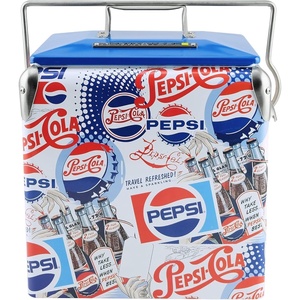 image:imagePermasteel 14Qt Portable Beverage Cooler for Camping Beach PicnicPepsi Heritage Edition