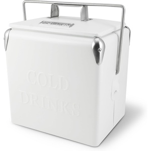 image:imagePermasteel 14Qt Portable Beverage Cooler for Camping Beach PicnicWhite